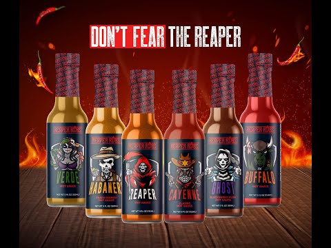 Reaper Robs internationally award winning premium hot sauce