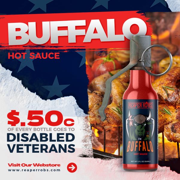 Valor Buffalo Hot Sauce (6 Pack) - Reaper Robs